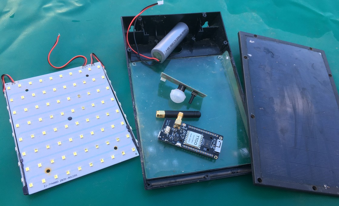 loraWan Sigfox Solar 18650 Search rescue ARRL hamradio